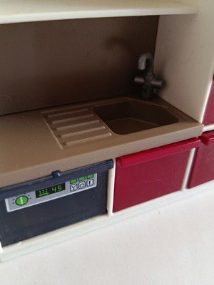 Playmobil kitchen used