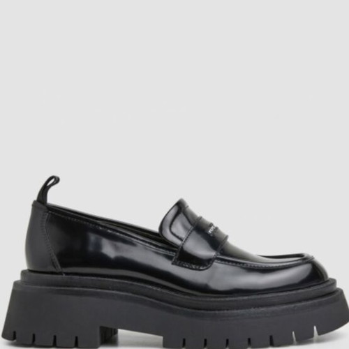 Queen Oxford Pepe Jeans women's loafers new, black patent leather, size 40
