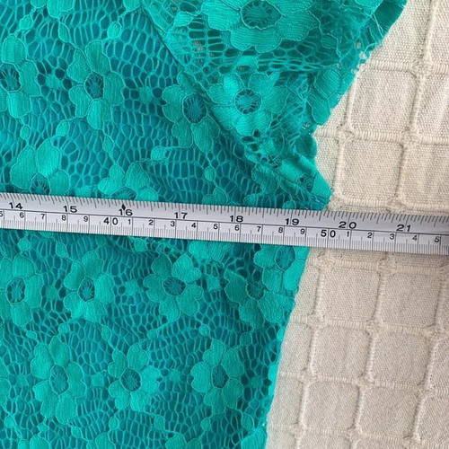 Gianni Rodini dress XL like new, green turquoise