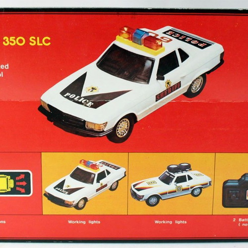 Vintage 80's Mercedes 350 SLC KIBI Vasileiadis new