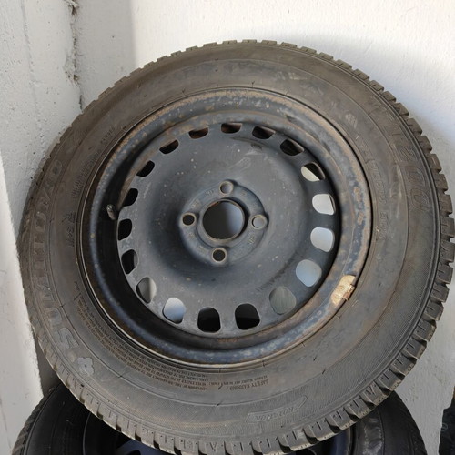 Opel Corsa wheels used with winter tires 175/70/14 T 4x100