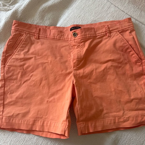 Massimo Dutti shorts bermuda used orange XXL 44 16