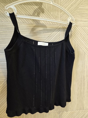 Escada black top like new, size M