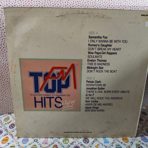 Top FM Hits vinyl record used, very good condition