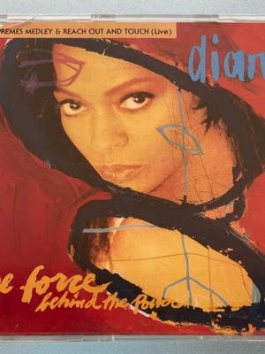 Diana Ross The Force Behind The Power 4-trk CD single μεταχειρισμένο