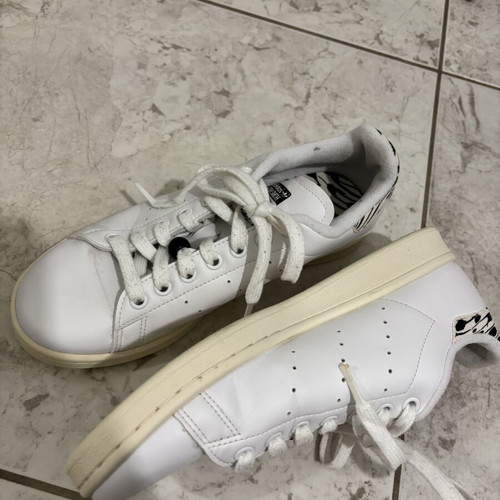 Adidas Stan Smith sneakers used, women's size 38.5, white