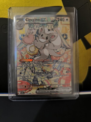 Cinccino ex Pokemon card new condition