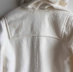 Helmi white coat new size Small