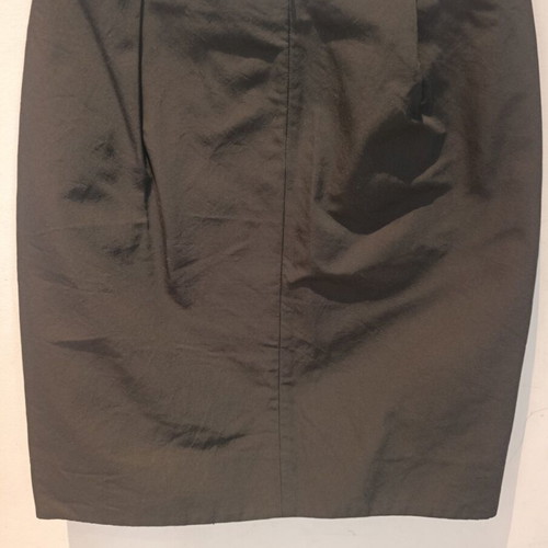 Marni skirt black like new, asymmetric draped pleats, size IT 44