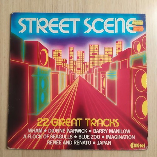 Street Scene LP vinyl like new, pop, 33 rpm, 1982