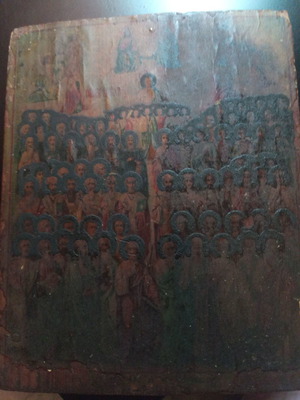 Icon of All Saints used, old