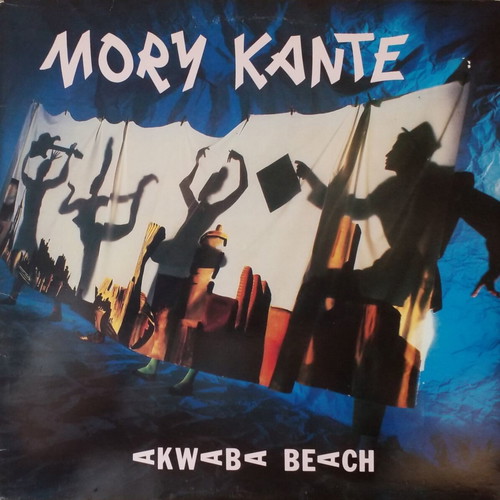 Mory Kanté Akwaba Beach vinyl album used, electronic folk world
