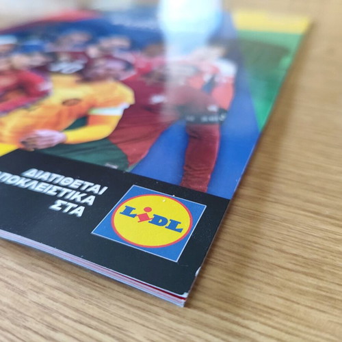 Euro 2024 Topps/Lidl album with cards and packets like new