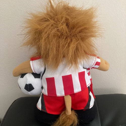 Thryleon football plush doll like new with hanger