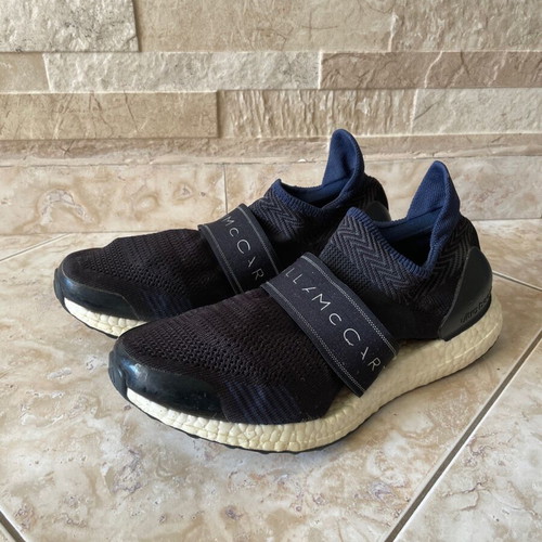 Adidas Stella McCartney shoes size 42 like new, black and purple sneakers