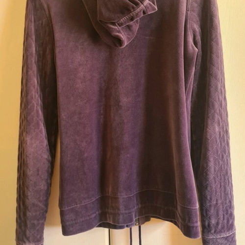 Burberry women's velour cardigan like new, purple size M