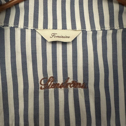 Stenstroms shirt dress with pockets, size 40, cotton