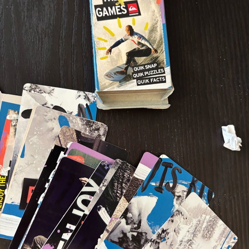 Quicksilver card game cards like new