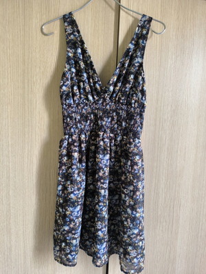 Pull & Bear dress size L new, blue, wide straps