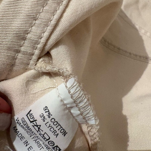 Women's Beige Jacket like new with Embroidery and Strass