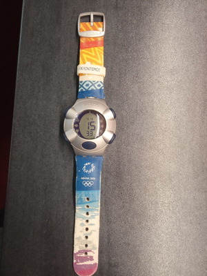 Swatch Athens 2004 watch used, rare collectible