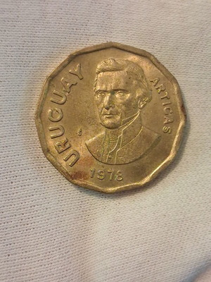 Peso Uruguay 1978 coin used