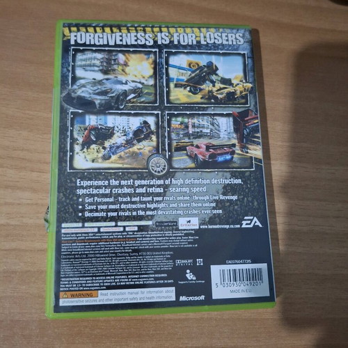 Burnout Revenge Xbox 360 like new