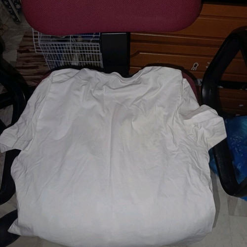 Travis Scott tee size L like new, white Mister Tee