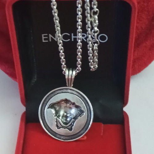 Silver 925 Medusa Necklace like new