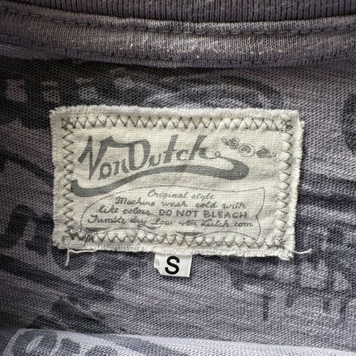 Von Dutch T-Shirt with All Over Print size S like new