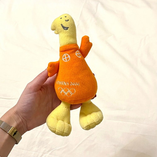 Olympic Games 2004 Official Mascot Plush Athena like new