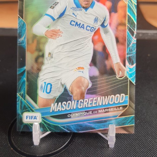 Panini Fifa Prizm 2025-26 Mason Greenwood Genesis SSP Colourmatch card like new