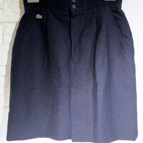Lacoste wool skirt like new, blue, sizes M and L