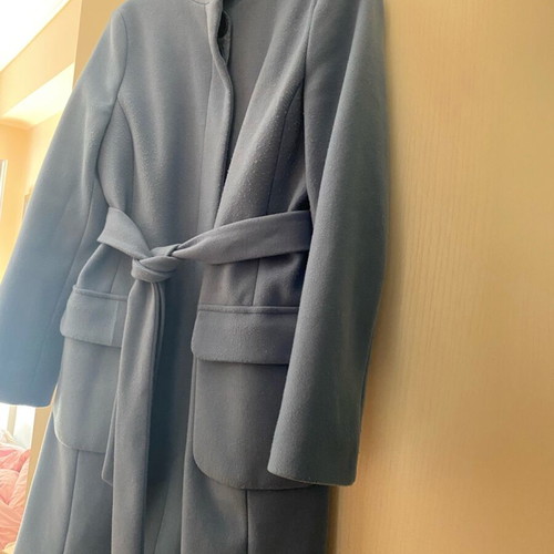 Marks & Spencer coat like new, turquoise, size L