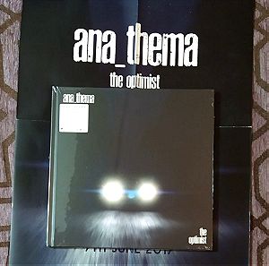 Anathema - The Optimist Earbook boxset CD + DVD + Blu-ray Deluxe Limited Edition σφραγισμένο