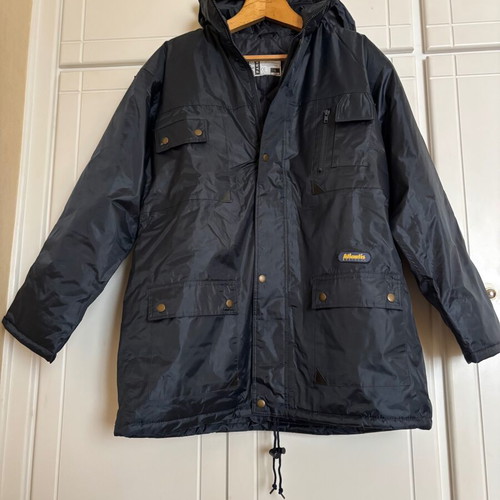 Atlantis Parka Slick winter jacket new blue size L