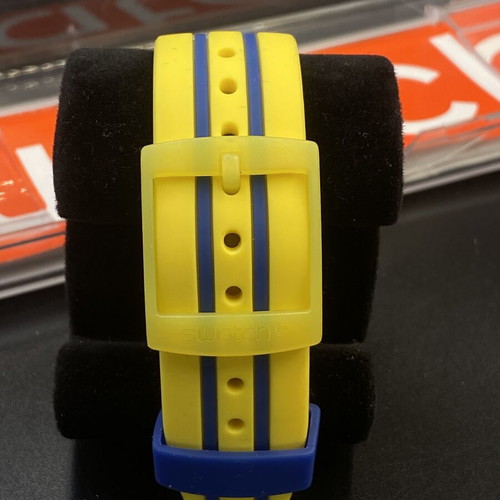 Swatch Scuba Libre Bumble Dive watch like new, yellow