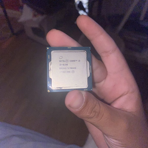 Intel i3 6100 processor like new