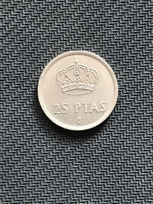 Spain 25 pesetas 1983 like new