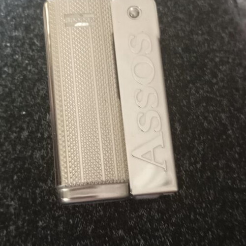 Vintage Imco Streamline 6800 Petrol Lighter with Assos Logo, New