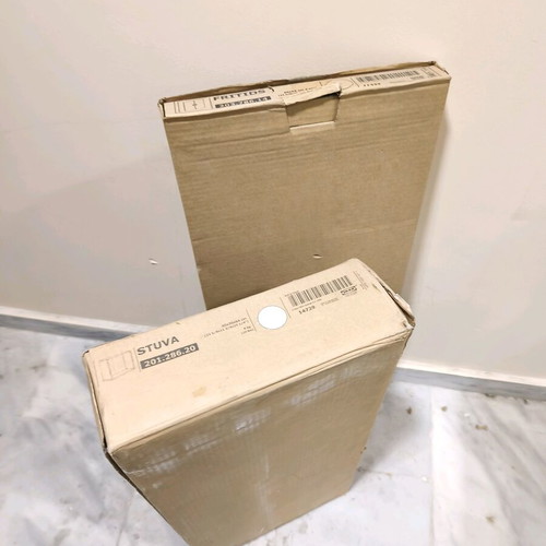 Wooden shelf with two doors new