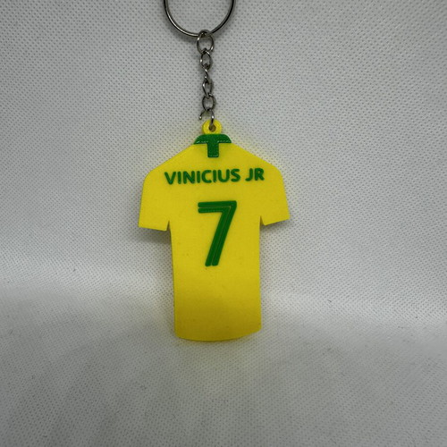 Brazil Football Jersey Keychain like new, 3D printed