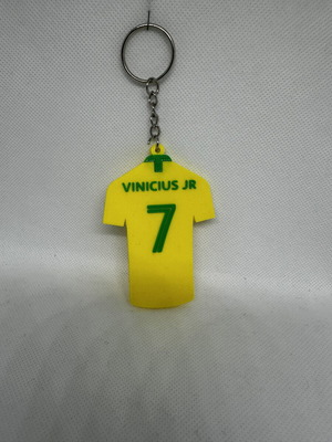 Brazil Football Jersey Keychain like new, 3D printed