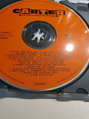 Carter USM The Unstoppable Sex Machine CD καινούργιο, rock