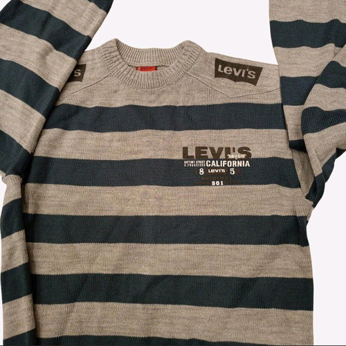 Levi's vintage striped crewneck sweater used, size S