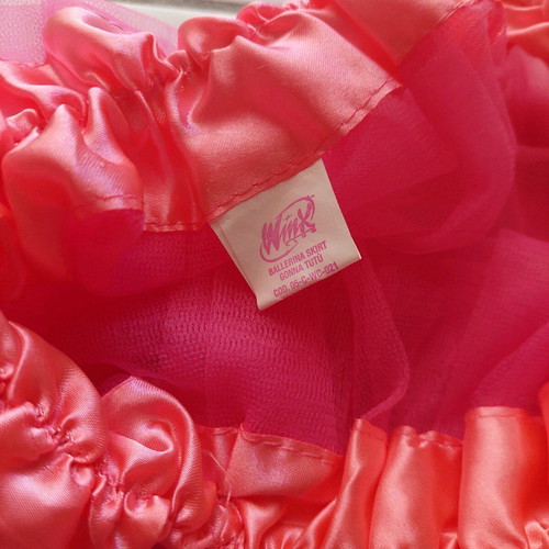 Skirt pink tulle Winx like new for girls up to 5 years