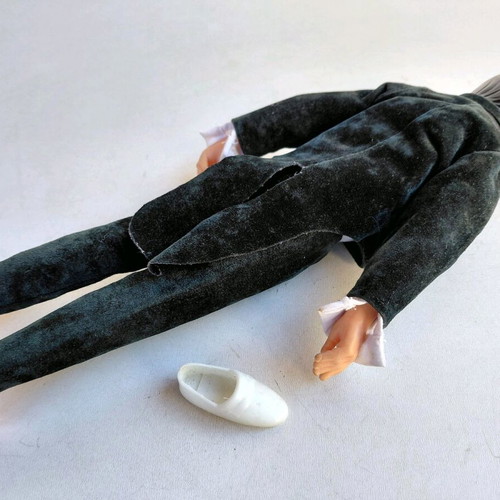 Bibi Bo John John Groom 1983 used, velvet outfit