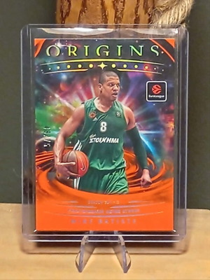 2025/26 Panini Origins Euroleague Mike Batiste Orange Parallel card