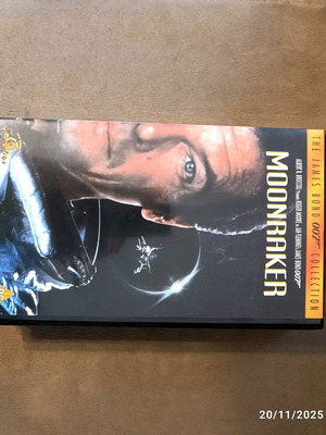 James Bond Moonraker βιντεοκασέτα σαν καινούργιο