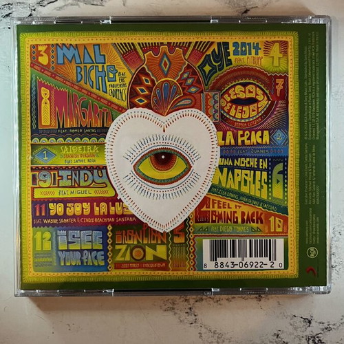 Santana Corazón CD with guest artists